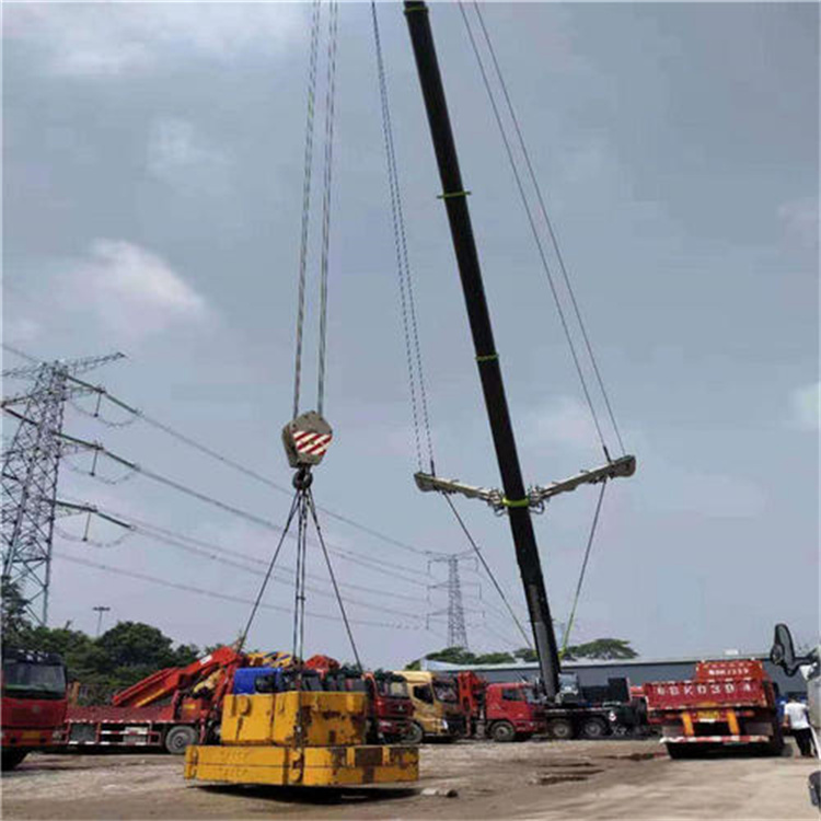 塔洋镇风电设备吊装